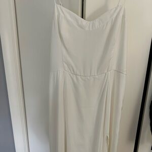 Like new white Abercrombie dress!